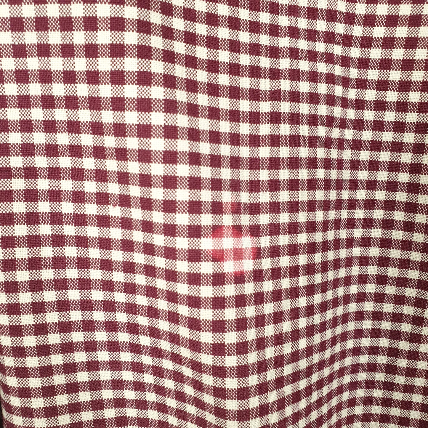 Mens Burgundy Ralph Lauren Long Sleeve Shirt