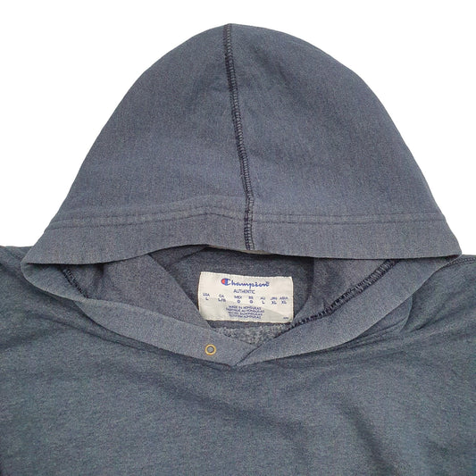 Mens Blue Champion Hoodie Jumper