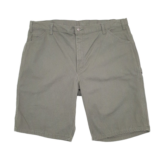 Dickies Carpenter Khaki Cargo Workwear Shorts W42 Khaki