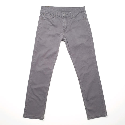 Levis 511 Slim Fit Jeans W30 L28 Grey