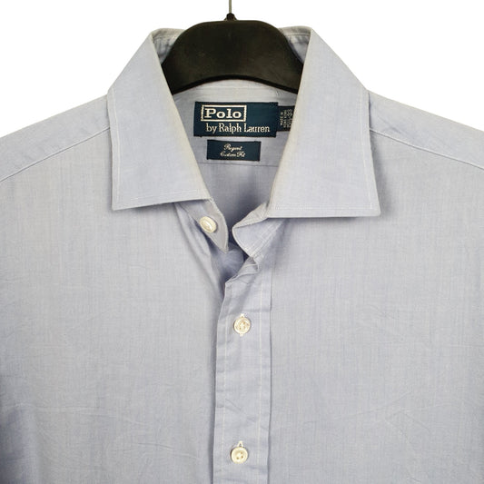 Mens Blue Ralph Lauren Long Sleeve Shirt