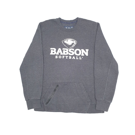 Russell Athletic USA College Softball Crewneck M Grey