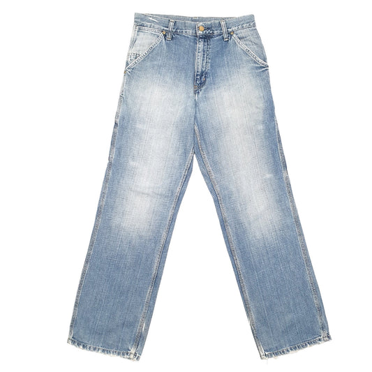 Mens Blue Carhartt Carpenter JeansW30 L32