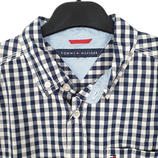 Mens White Tommy Hilfiger Long Sleeve Shirt