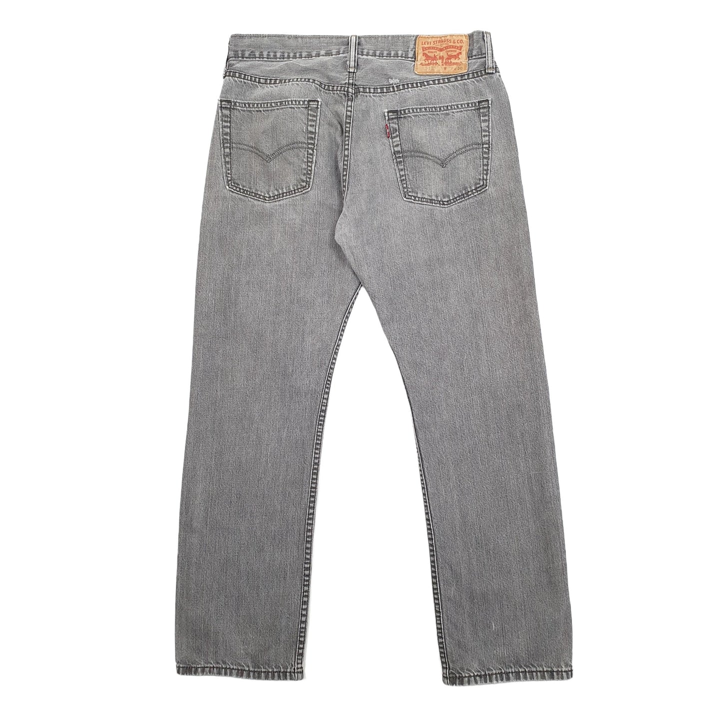 Levis 513 Slim Fit Jeans W32 L28 Grey