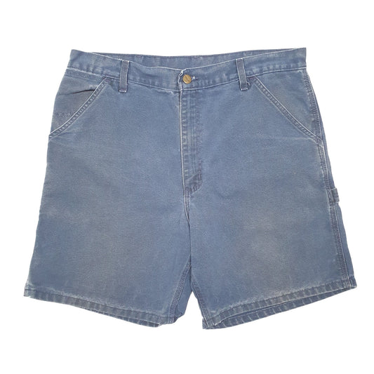 Mens Navy Carhartt Workwear Carpenter Shorts
