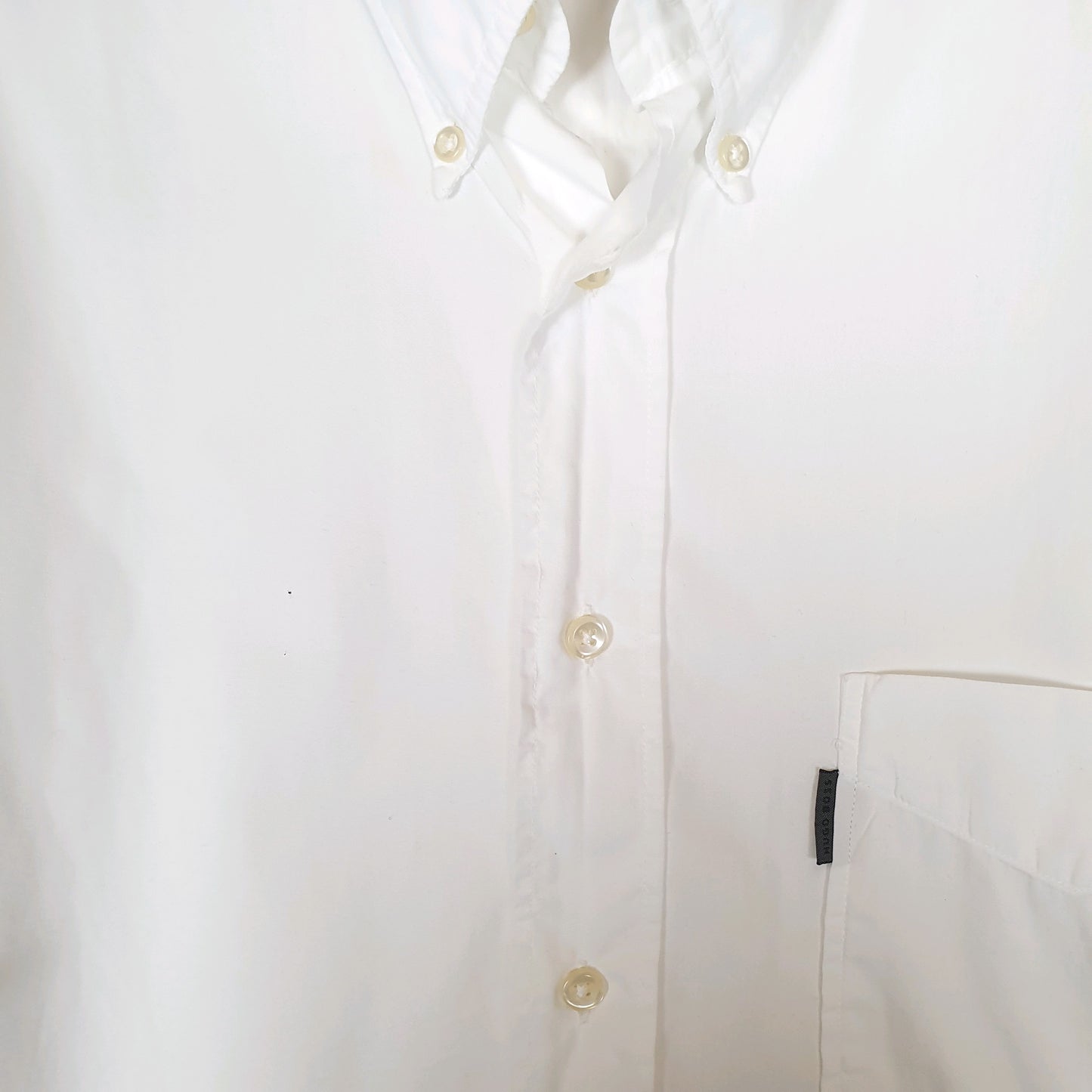 Hugo Boss Long Sleeve Regular Fit Shirt White