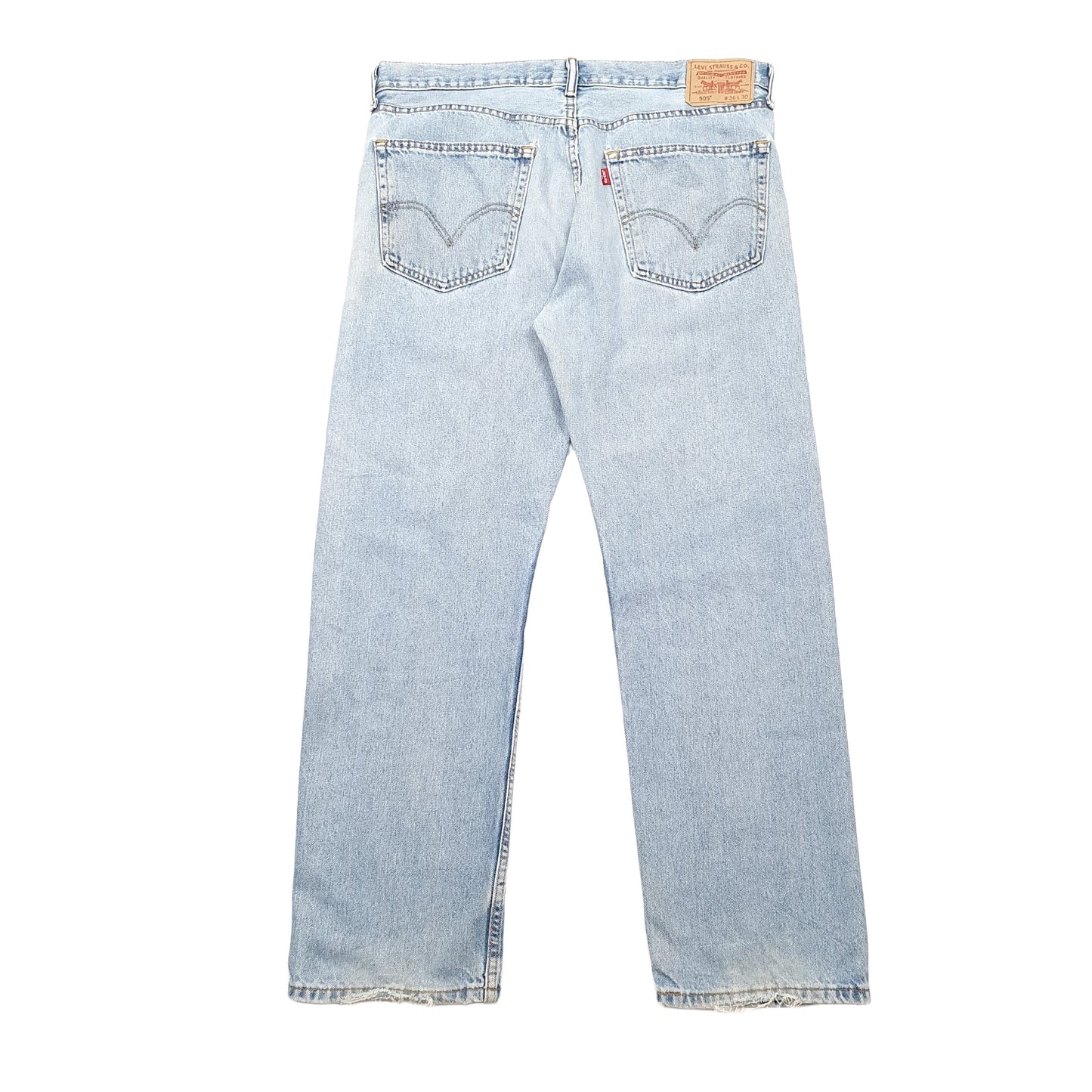 Levis 505 Regular Fit Jeans W36 L30 Blue