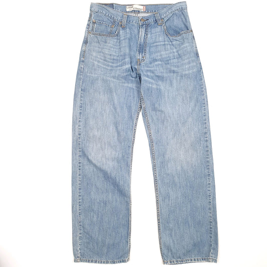 Levis 569 Loose Fit Jeans W33 L32 Blue