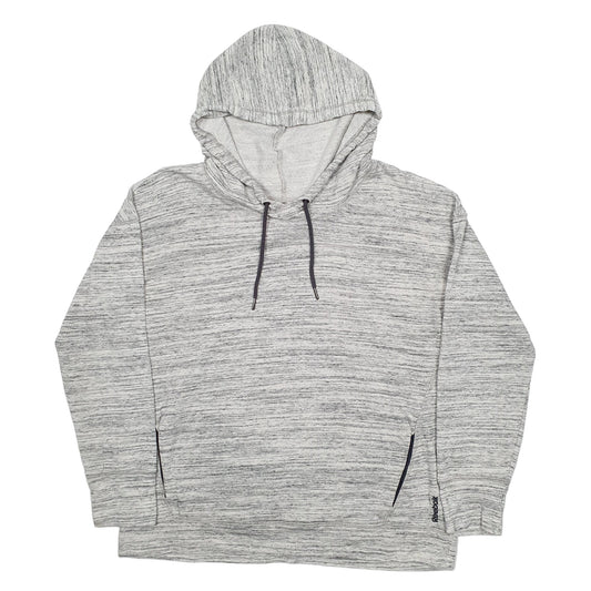 Womens Grey Reebok Hoodie Jumper