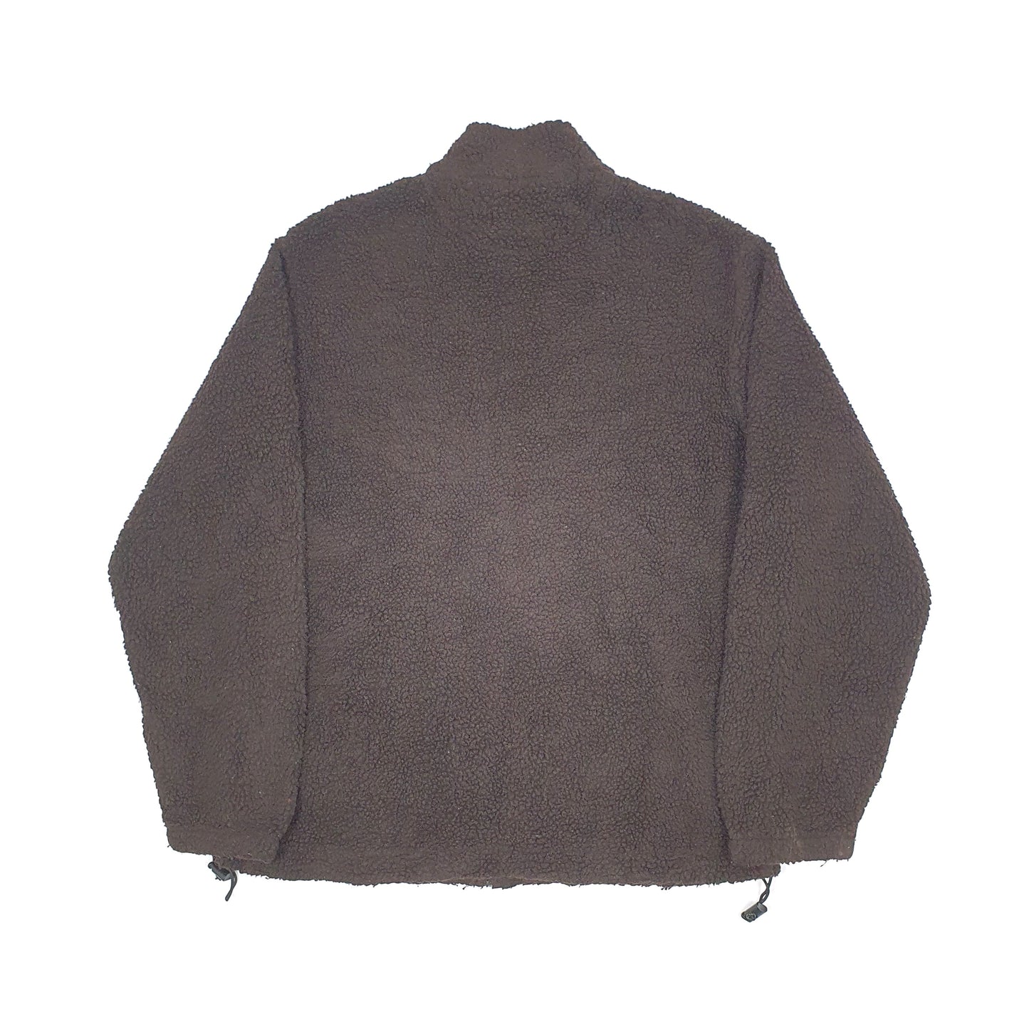 Chaps Retro Pile Full Zip Fleece L Brown