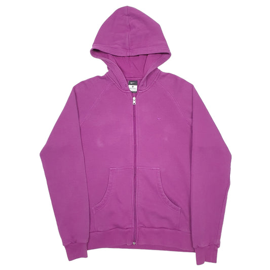 Womens Purple Nike Full Zip Jumper