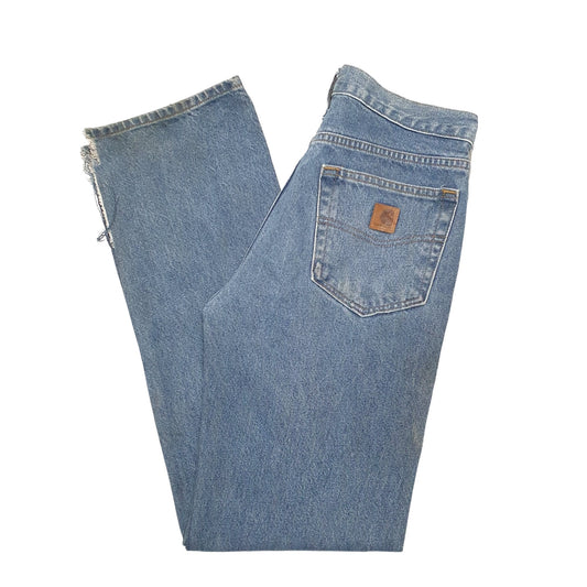 Mens Blue Carhartt Carpenter JeansW31 L34