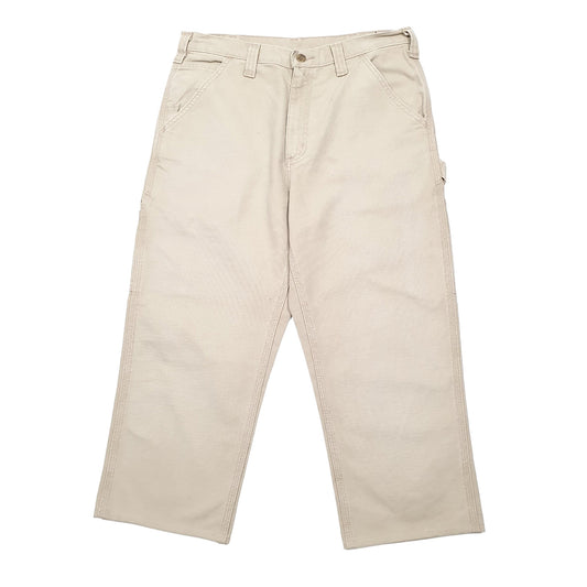 Carhartt Regular Regular Fit Jeans W32 L22 Beige