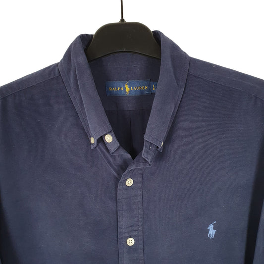 Ralph Lauren Long Sleeve Regular Fit Shirt Navy