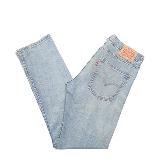 Mens Blue Levis Stretch 513 JeansW31 L32