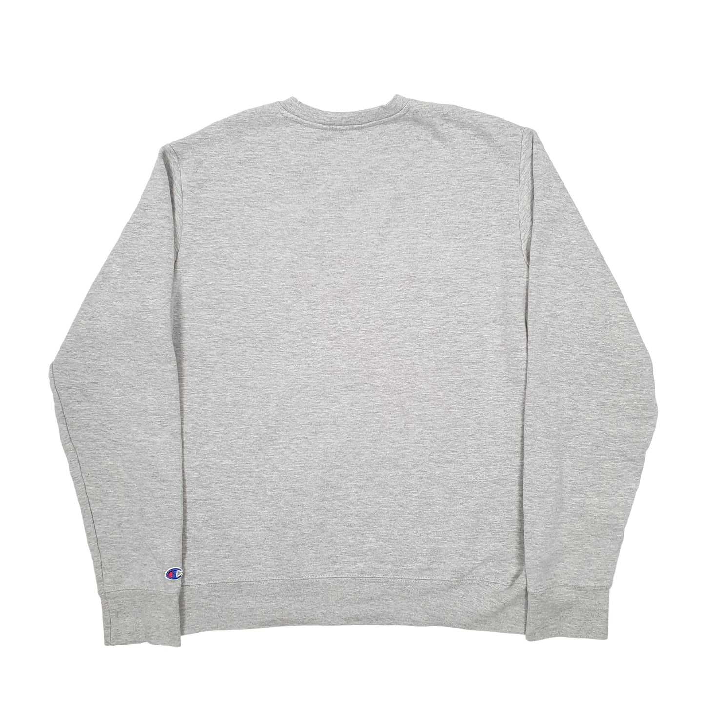 Mens Grey Champion Crewneck Jumper