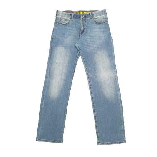 Lee Straight Fit Tapered Leg Tapered Fit Jeans W33 L32 Blue