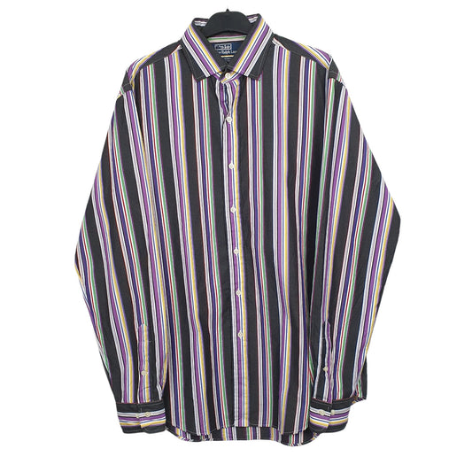 Mens Black Ralph Lauren Long Sleeve Shirt