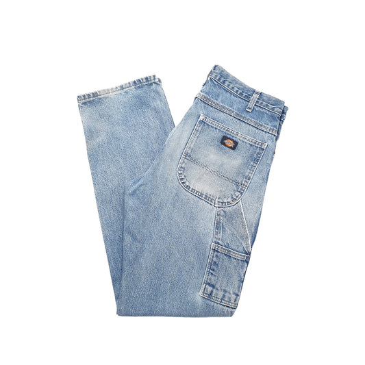 Dickies Carpenter Loose Fit Jeans W32 L34 Blue