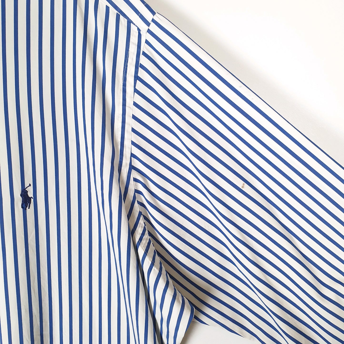 Polo Ralph Lauren Long Sleeve Classic Fit Striped Shirt Blue