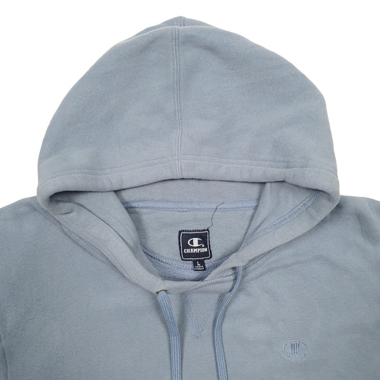 Mens Blue Champion Hoodie Jumper