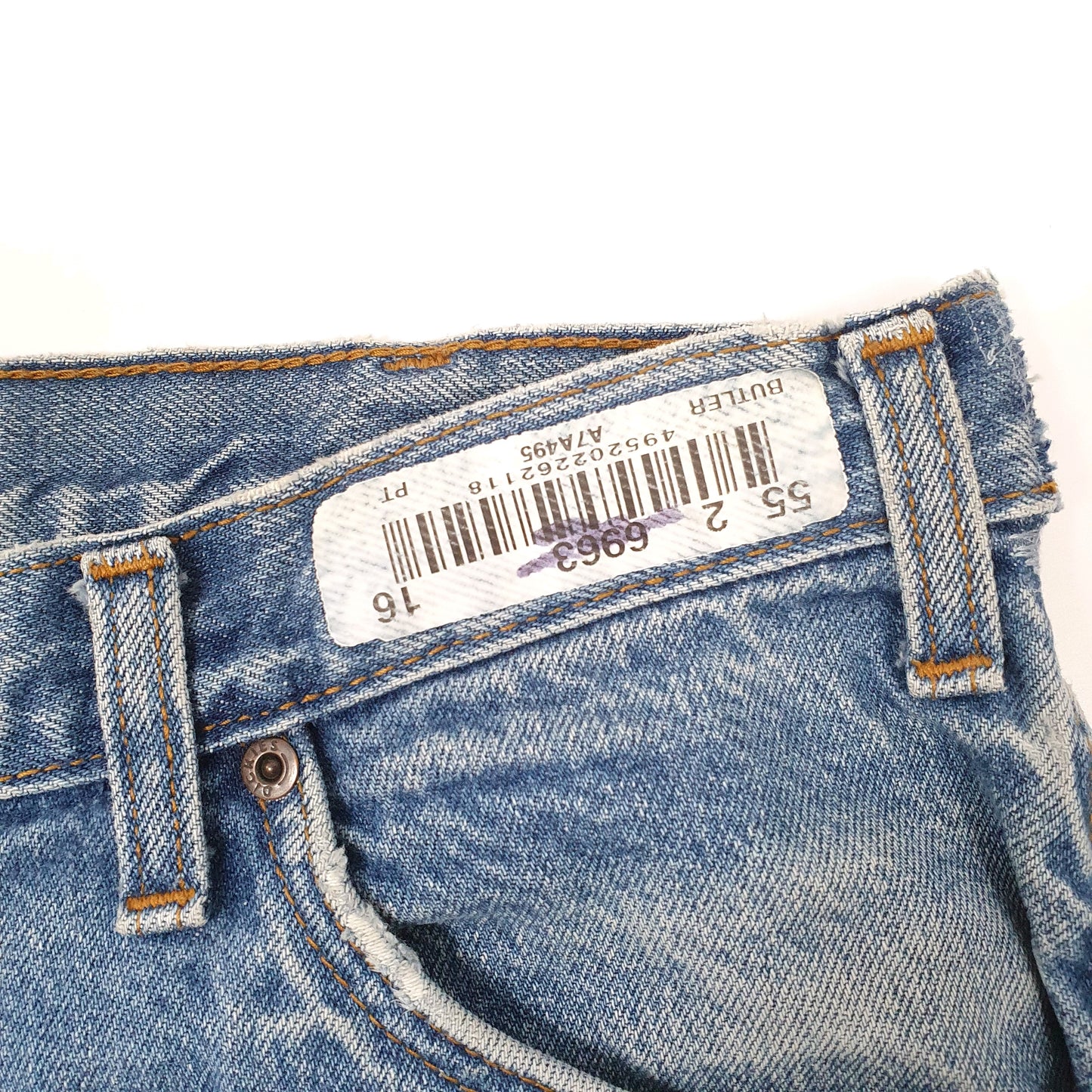 Dickies Casual Regular Fit Jeans W34 L34 Blue