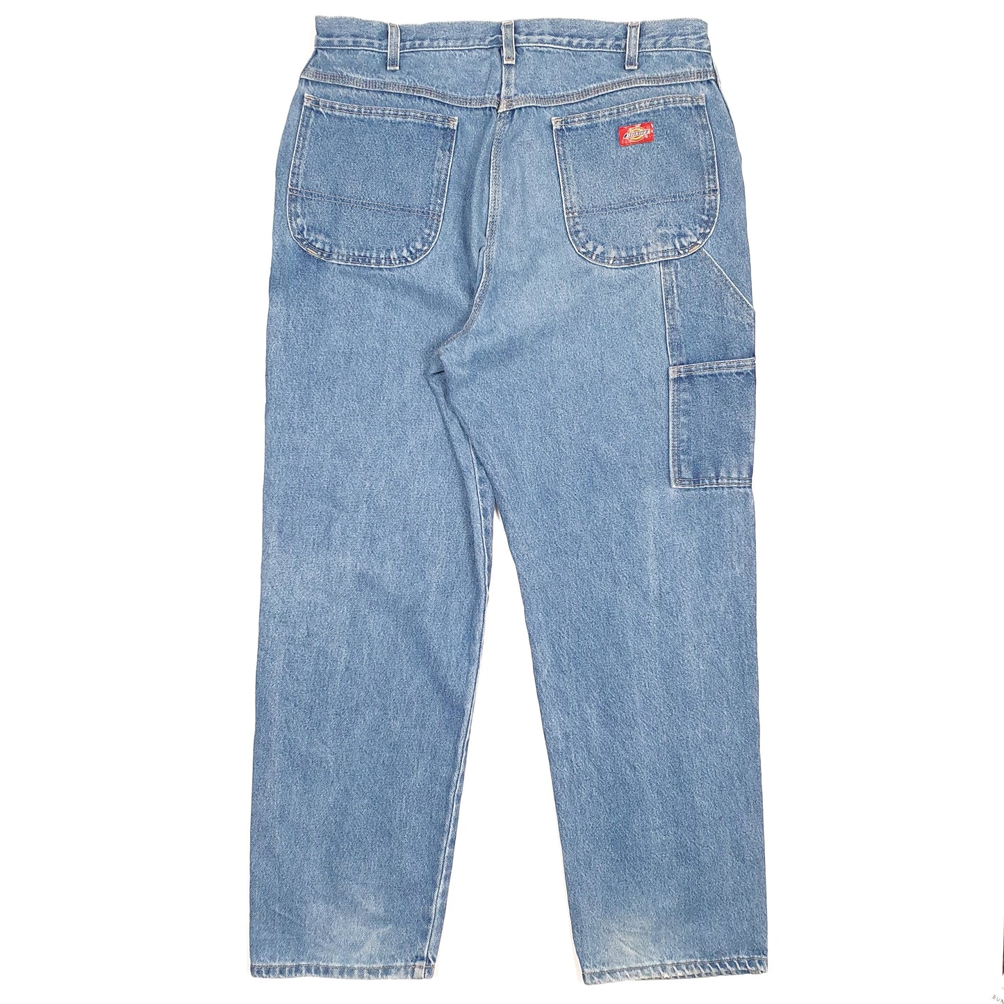 Dickies Casual Loose Fit Carpenter Jeans W38 L30 Blue