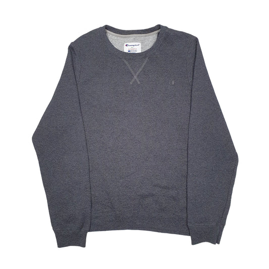 Womens Grey Champion Crewneck Jumper