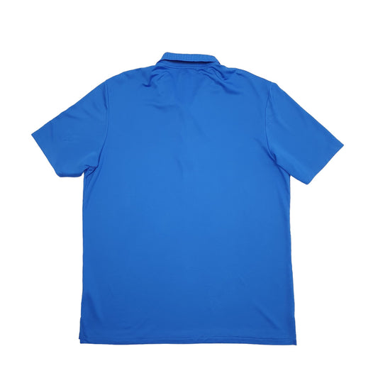 Adidas Golf Short Sleeve Polo Shirt Blue