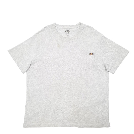 Mens Grey Dickies Pocket Work Wear Short Sleeve T Shirt