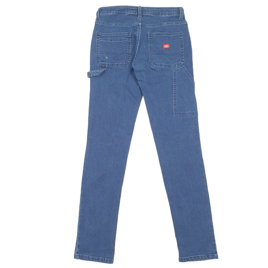 Dickies Carpenter Skinny Fit Jeans UK12 Blue