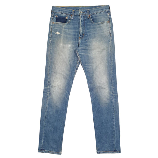Levis 522 Slim Fit Jeans W31 L32 Blue