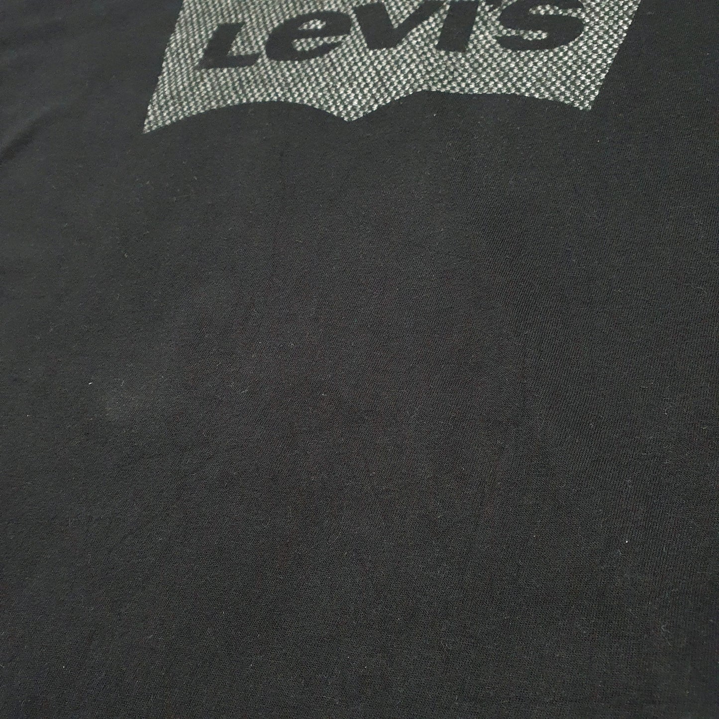 Levis Short Sleeve T Shirt Black