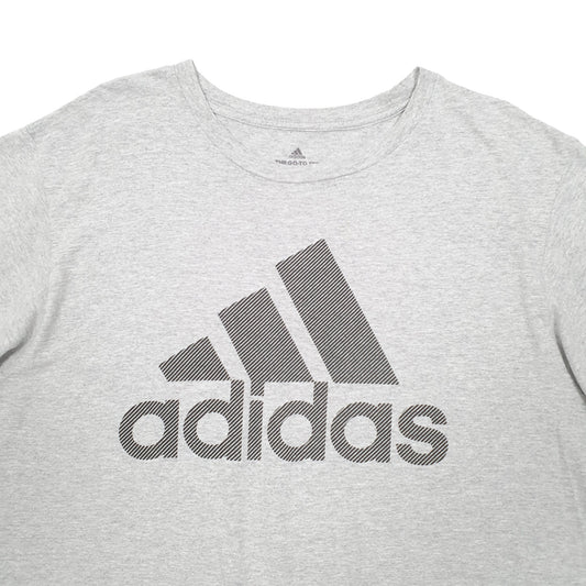 Adidas Short Sleeve T Shirt Grey
