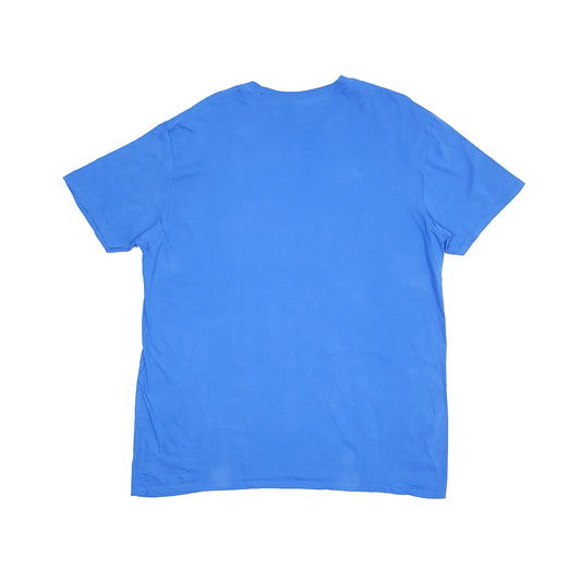 Gildan Back in Action Short Sleeve T Shirt Blue