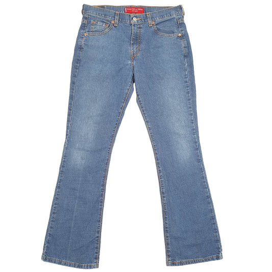 Levis 515 Bootcut Fit Jeans UK12 Blue