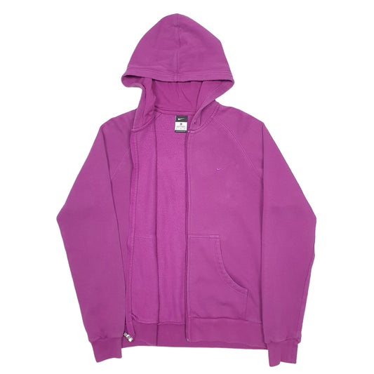 Womens Purple Nike Full Zip Jumper