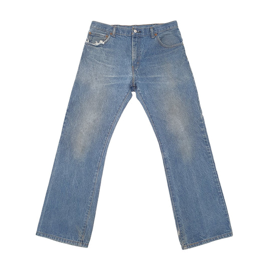 Levis 517 Bootcut Fit Jeans W34 L30 Blue