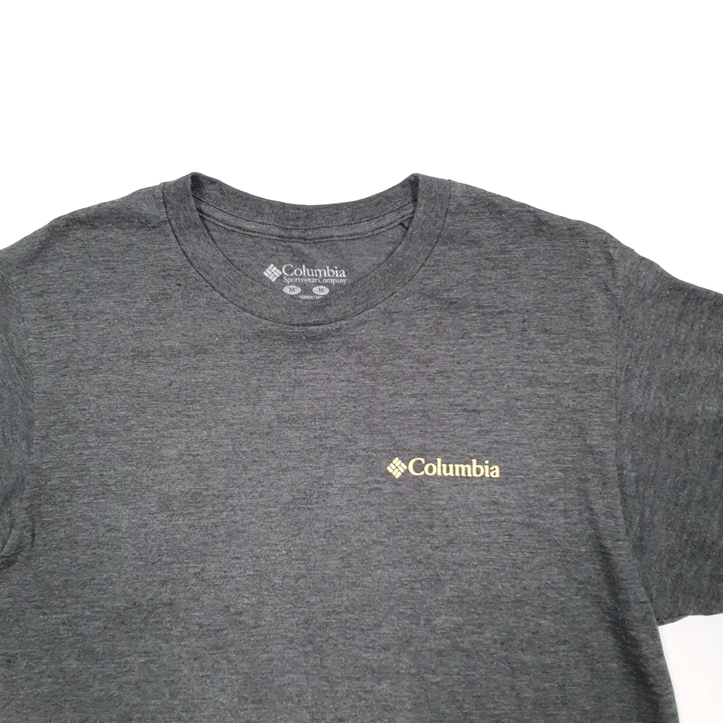 Mens Grey Columbia Sportswear Short Sleeve T Shirt