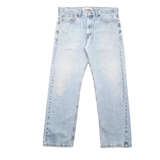 Levis 505 Regular Fit Jeans W36 L30 Blue