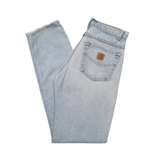 Mens Blue Carhartt Carpenter JeansW30 L33
