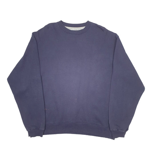 Mens Blue Champion Crewneck Jumper