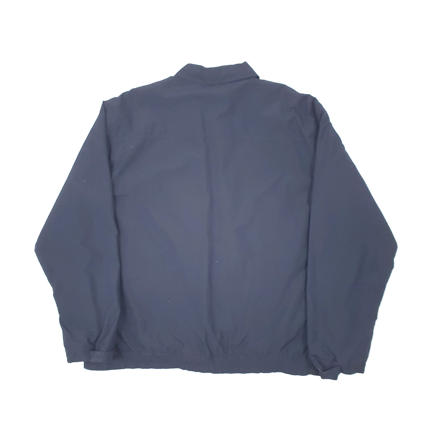 Mens Navy Chaps Sherpa Lined Harrington Jacket Coat