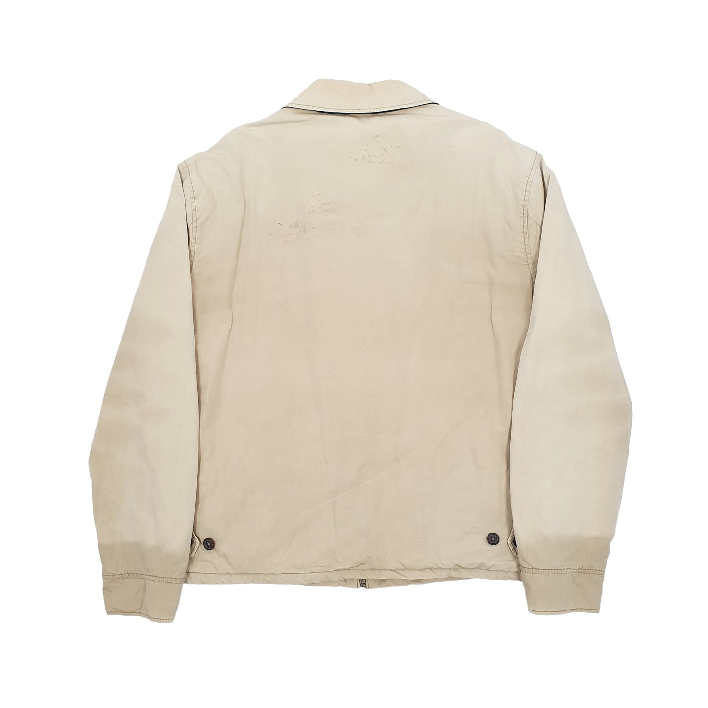 Mens Beige Polo Ralph Lauren Insulated Harrington Jacket Coat