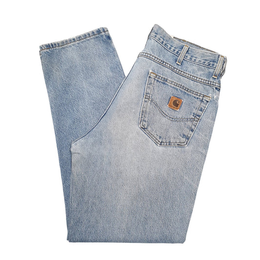 Mens Blue Carhartt Carpenter JeansW36 L32