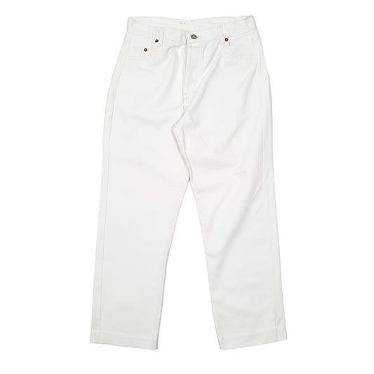 Levis Casual Tapered Fit Jeans UK10 White