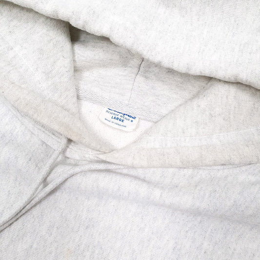Mens Grey Champion Reverse Weave Vintage 1970s Hoodie Jumper
