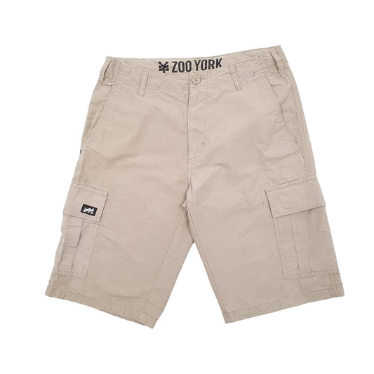 Beige Zoo York Cargo Shorts