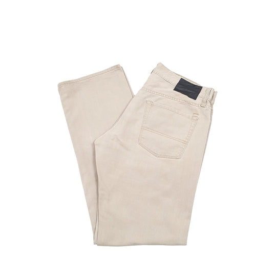 Levis Denizen Straight Fit Slim Jeans W32 L31 Beige